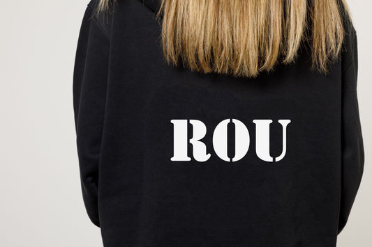 Black Hoodie - Roll One Up