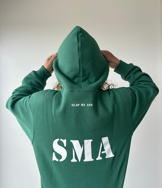 Green Hoodie - Slap My Arse